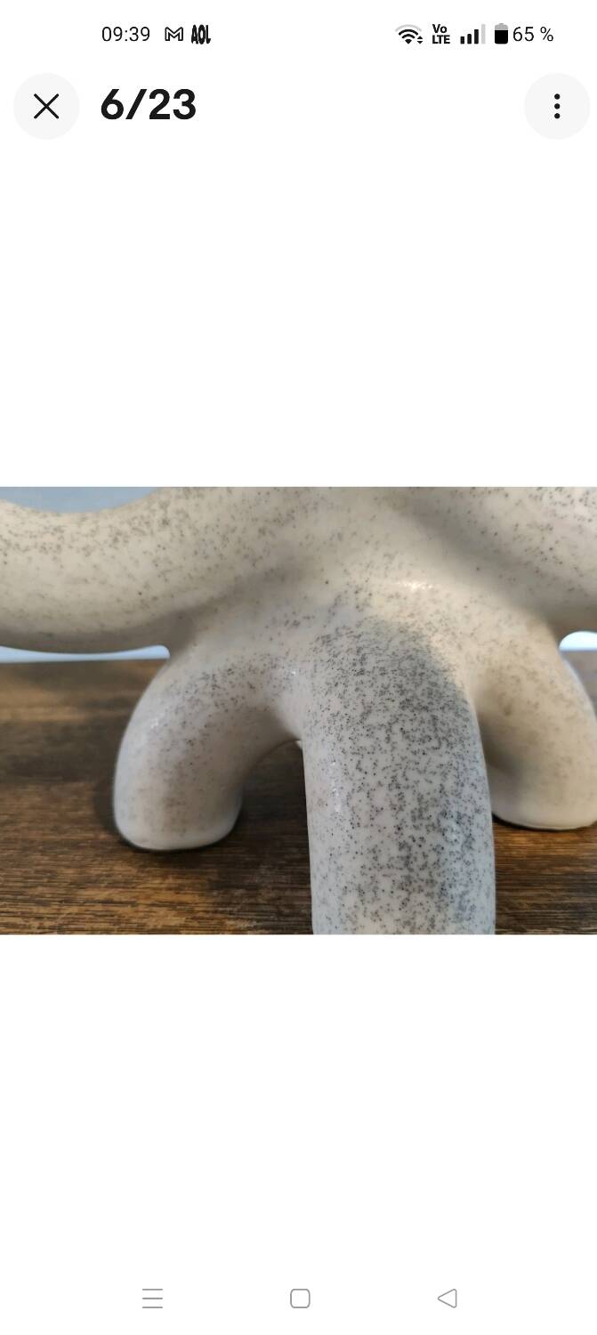 Suzanne ramié atelier madoura 1950 pair of candlesticks