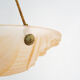 Suspension pink cavasque Art Deco 1 Fire, in glass paste. Year 30