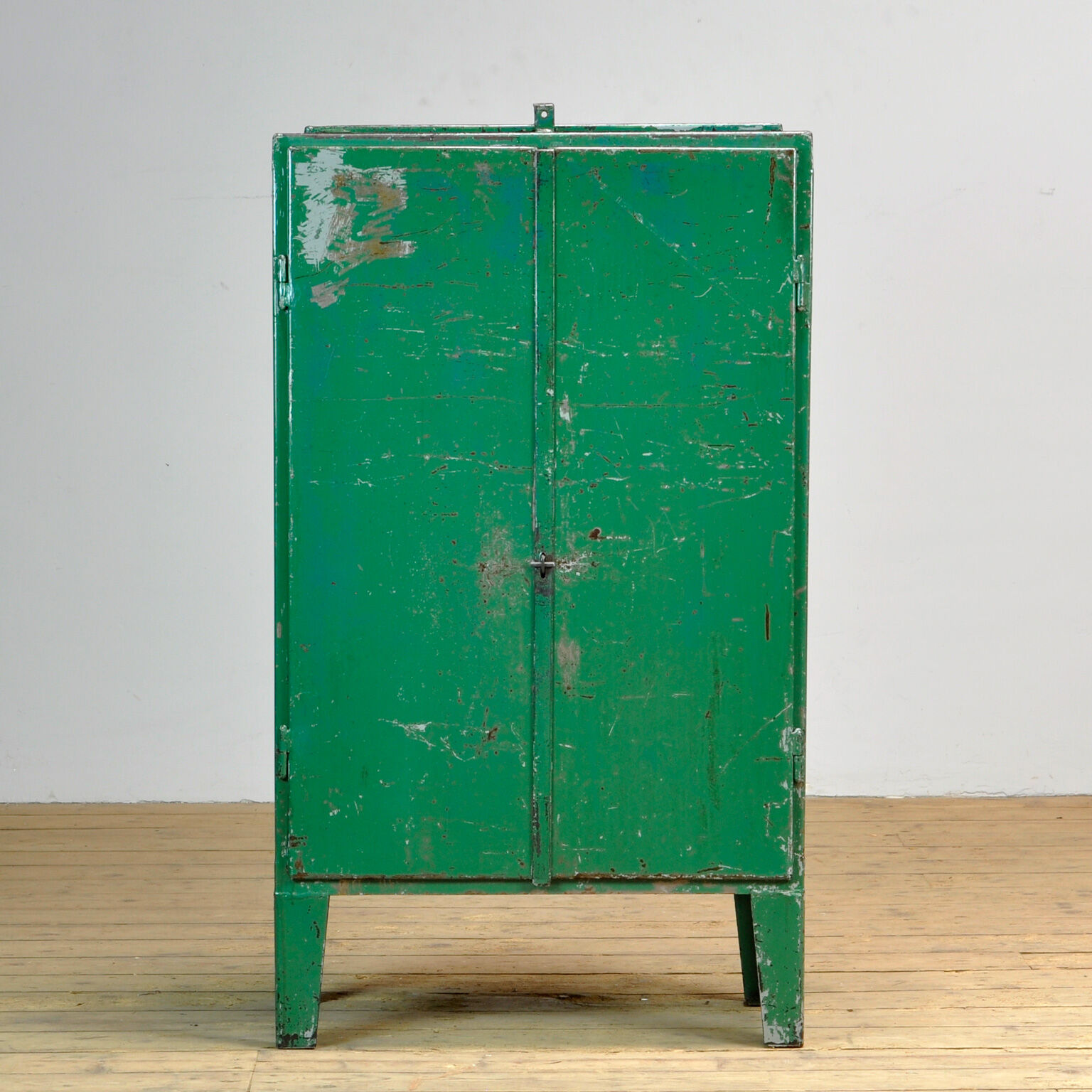 Industrial Iron Cabinet, 1960s