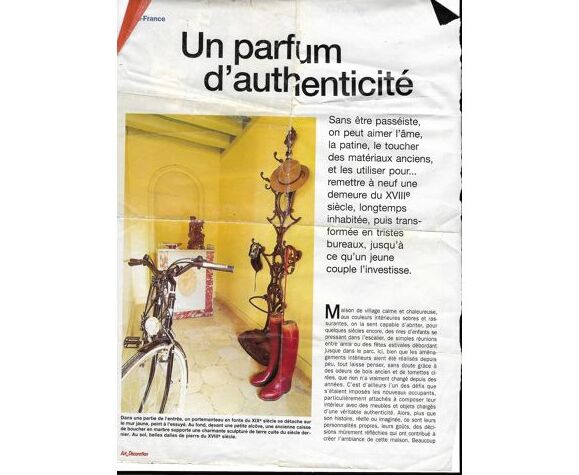 Alfred Corneau Brothers Charleville's coat holder in 19th century cast iron