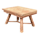 Renovated 1930s Spanish extendable dining table in oak.
