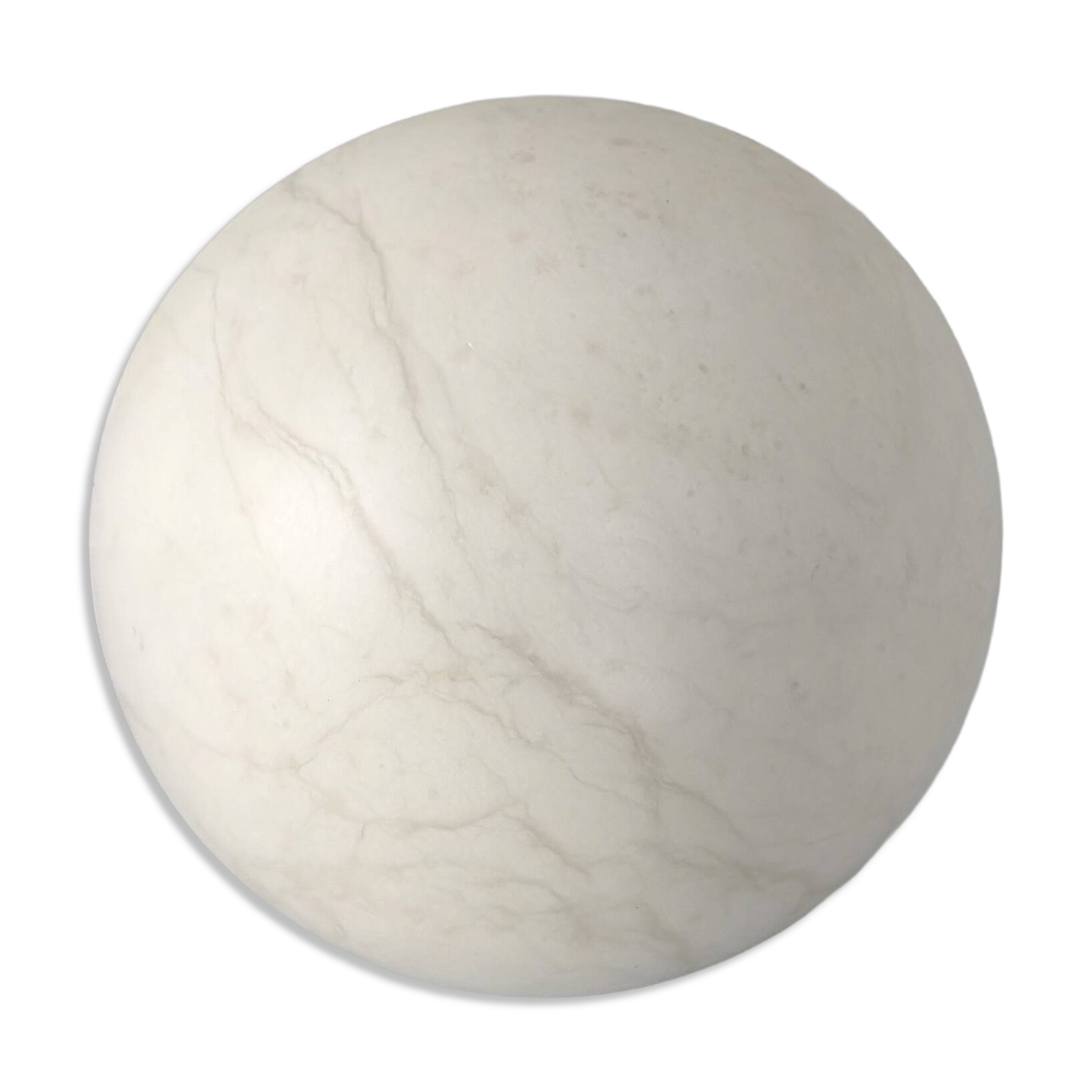 Art Deco Style Alabaster Wall Sconce, 1970s