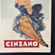 Affiche publicitaire cinzano