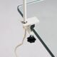 Modern Bauhaus style lamps in white, ideal for the library or study.