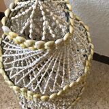 Vintage seashell chandelier