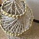 Vintage seashell chandelier