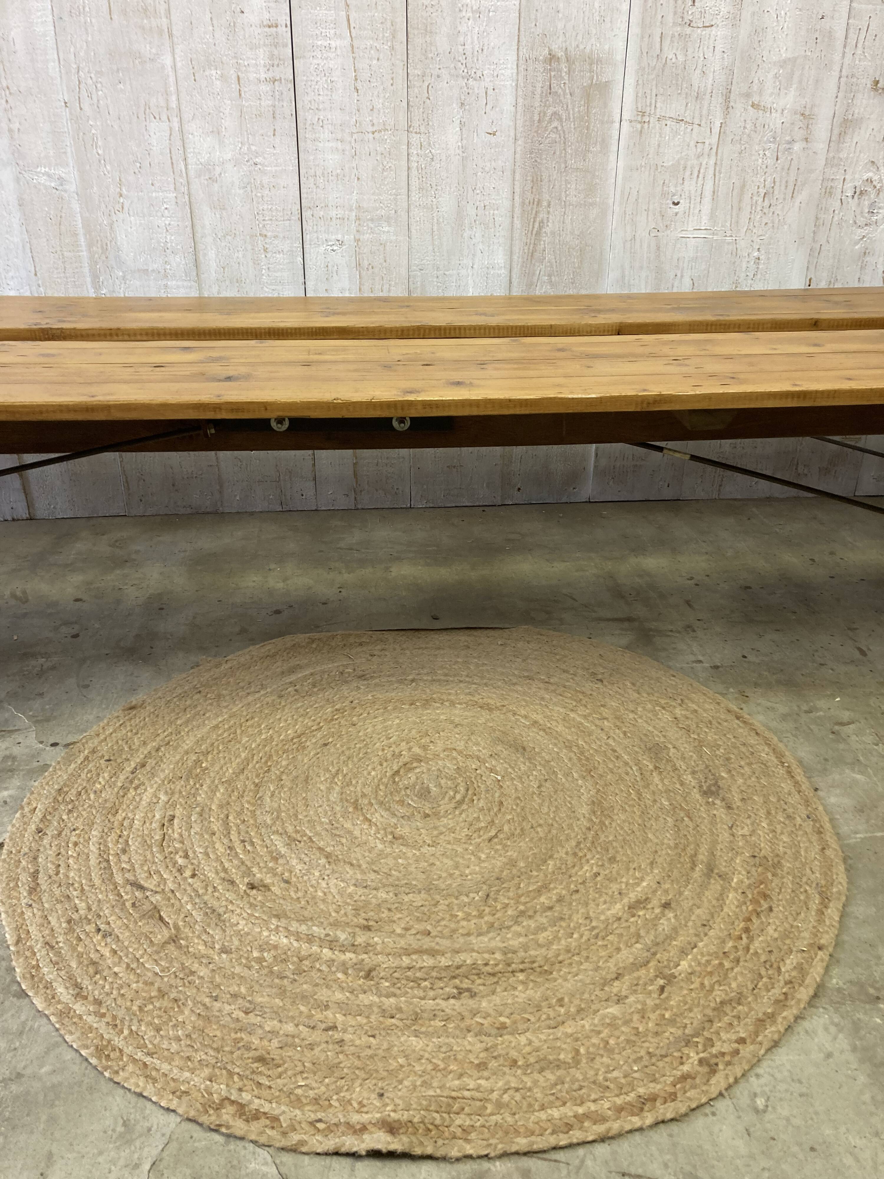 Pair of 3m farm benches