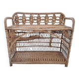 Rattan shelf