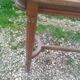 Antique piano bench in Louis XVI style.