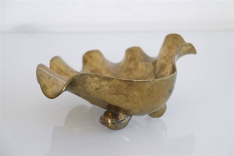Vintage brass empty pocket 1960