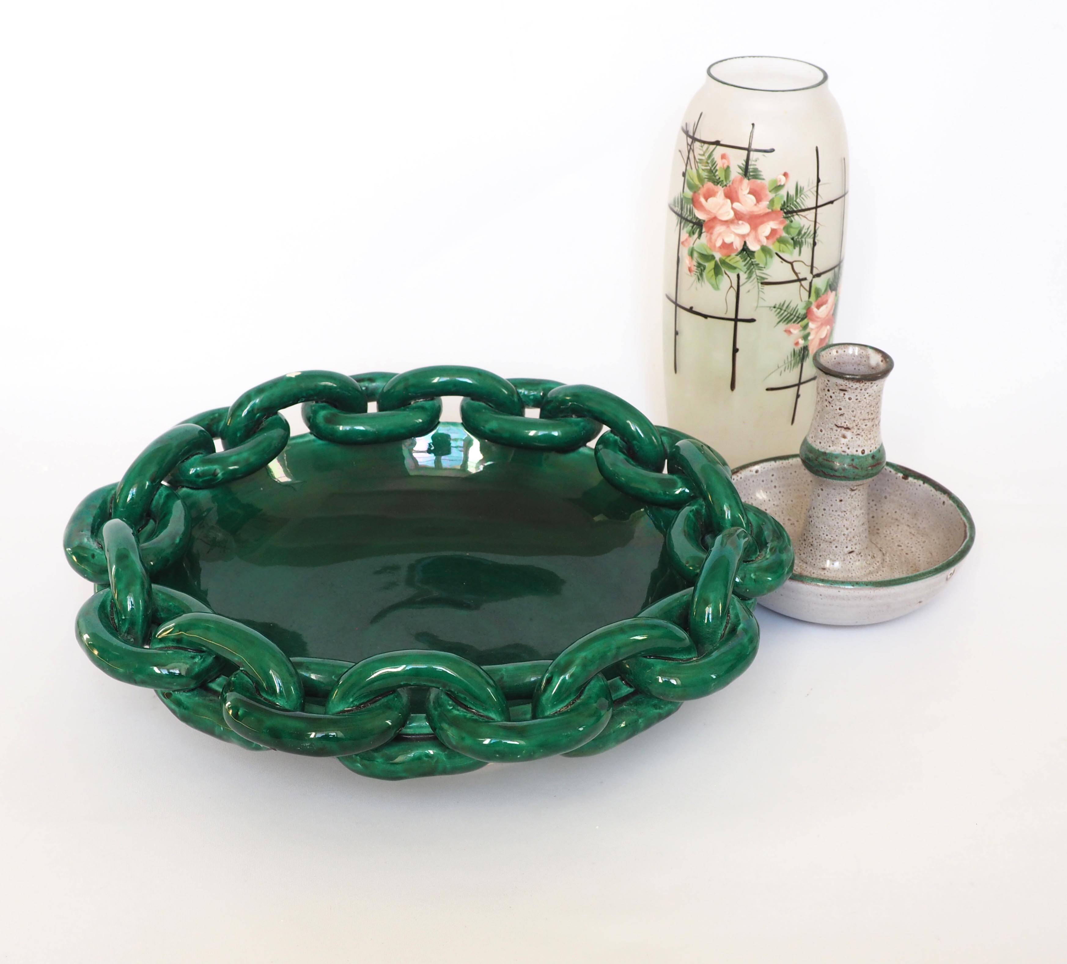 Large dish Daniel Vallauris