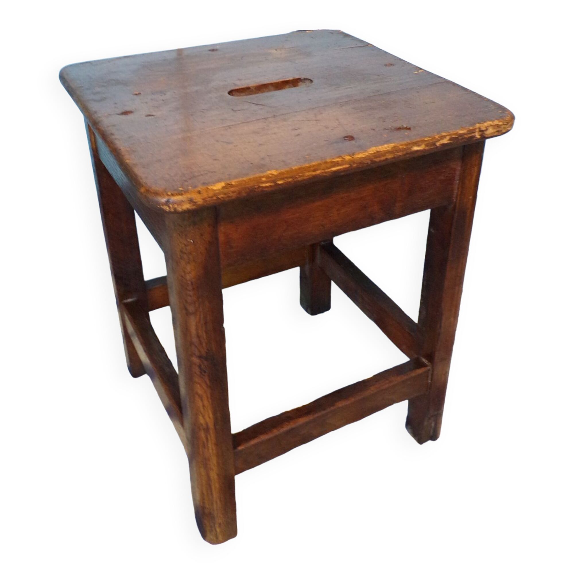Old farm stool