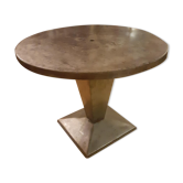 Roundtable "Tolix" model Kub old round , Xavier Pauchard