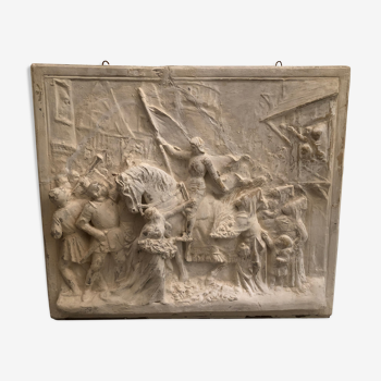 Jeanne d'Arc bas relief