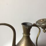 Ottoman Brass Ewer Antique Candleholder