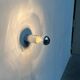 Vintage minimalist wall lamps or ceiling lights from the German space age by Rzb, set of 4.