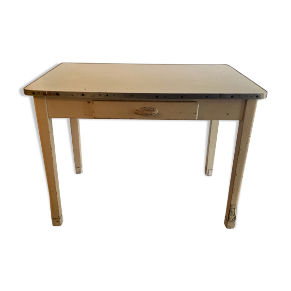 Table blanche 50's
