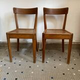 Pair of Diaco bistro chairs