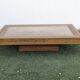 Table Basse Roméo Rega, écailles de pin, vintage 1970 Design