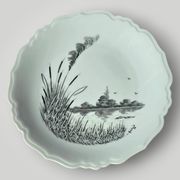 Service de 13 assiettes vintage de Limoges décorées à la main