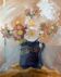 Tableau gouache "composition florale" signée G. Duran