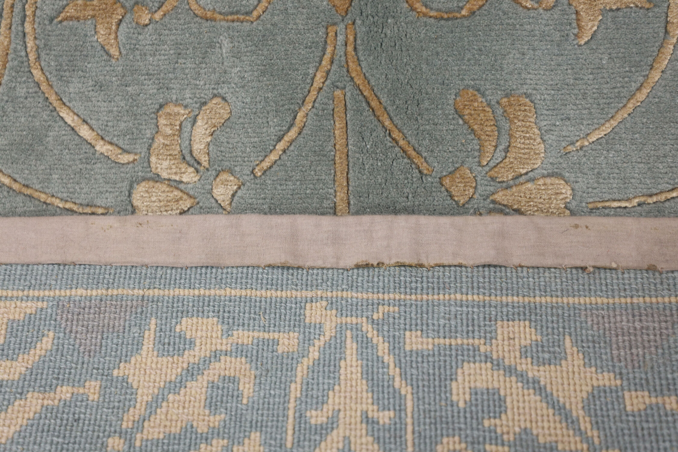 Tapis en soie bohème fait à la main 90x150cm