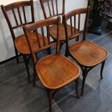 Set of 4 Baumann chairs + 10 Luterma chairs