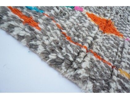 Colorful Berber carpet 239 x 150cm