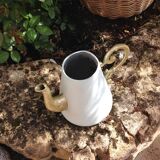 Peppermint and gold "cafetiere" watering can