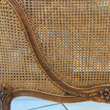 Lit basket in caning Louis XV style 1950