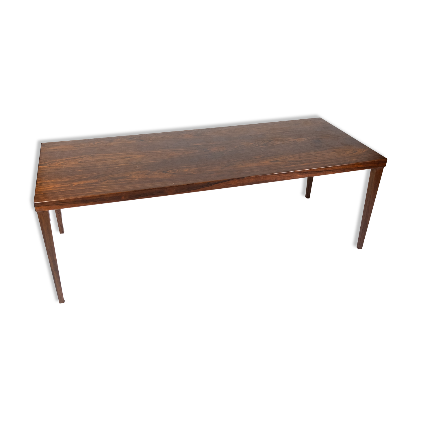Coffee table in rosewood of danish design from the 1960s.