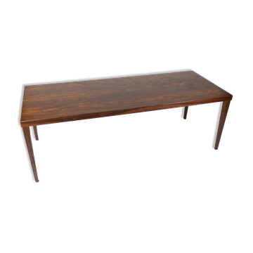 Table basse en bois de rose de design danois des années 1960.