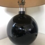 Art Deco lamp in opalin glass, circa 1930