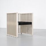 "Purkersdorf" model armchairs by Josef Hoffmann for Wittmann, 1905.