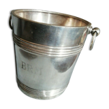 Champagne bucket in silver metal cristofle