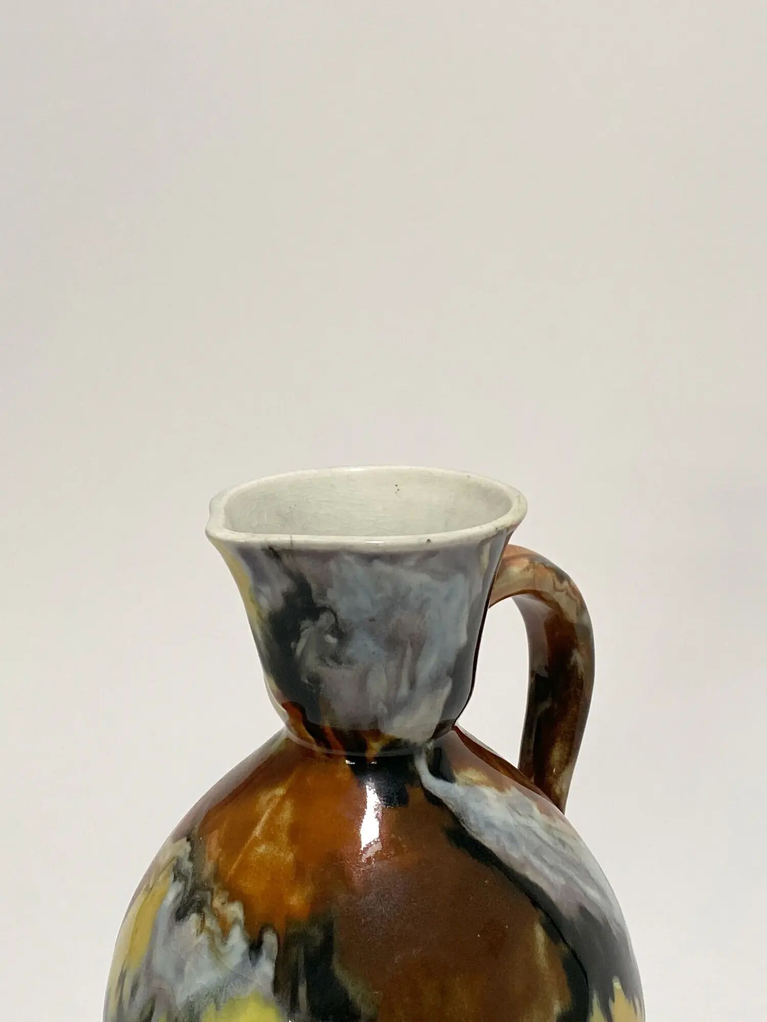 Ceramic jug from Longwy