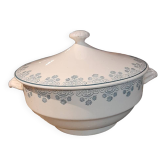 Old Sarreguemines tureen