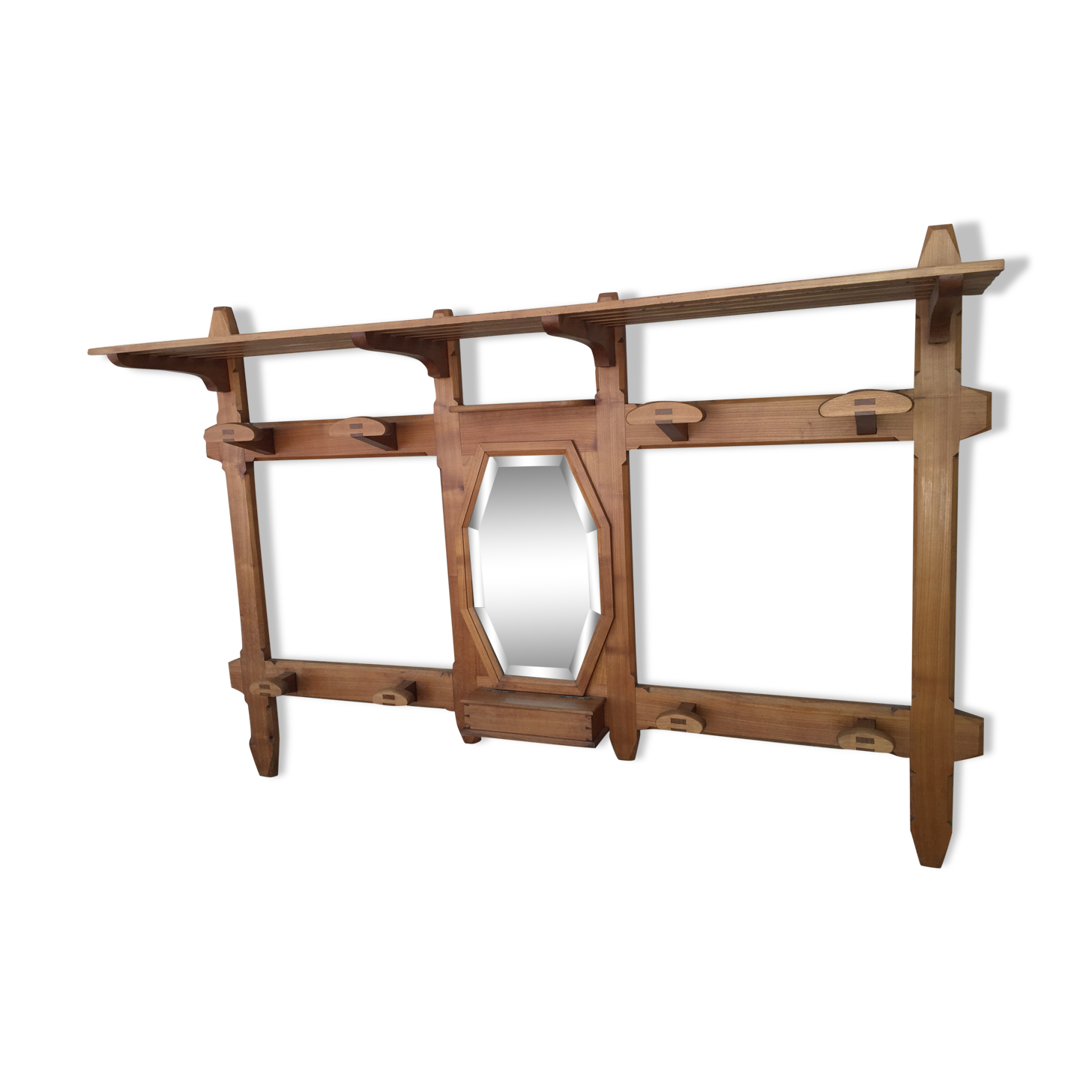 Large Scandinavian wall coat door