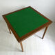 Folding bridge table