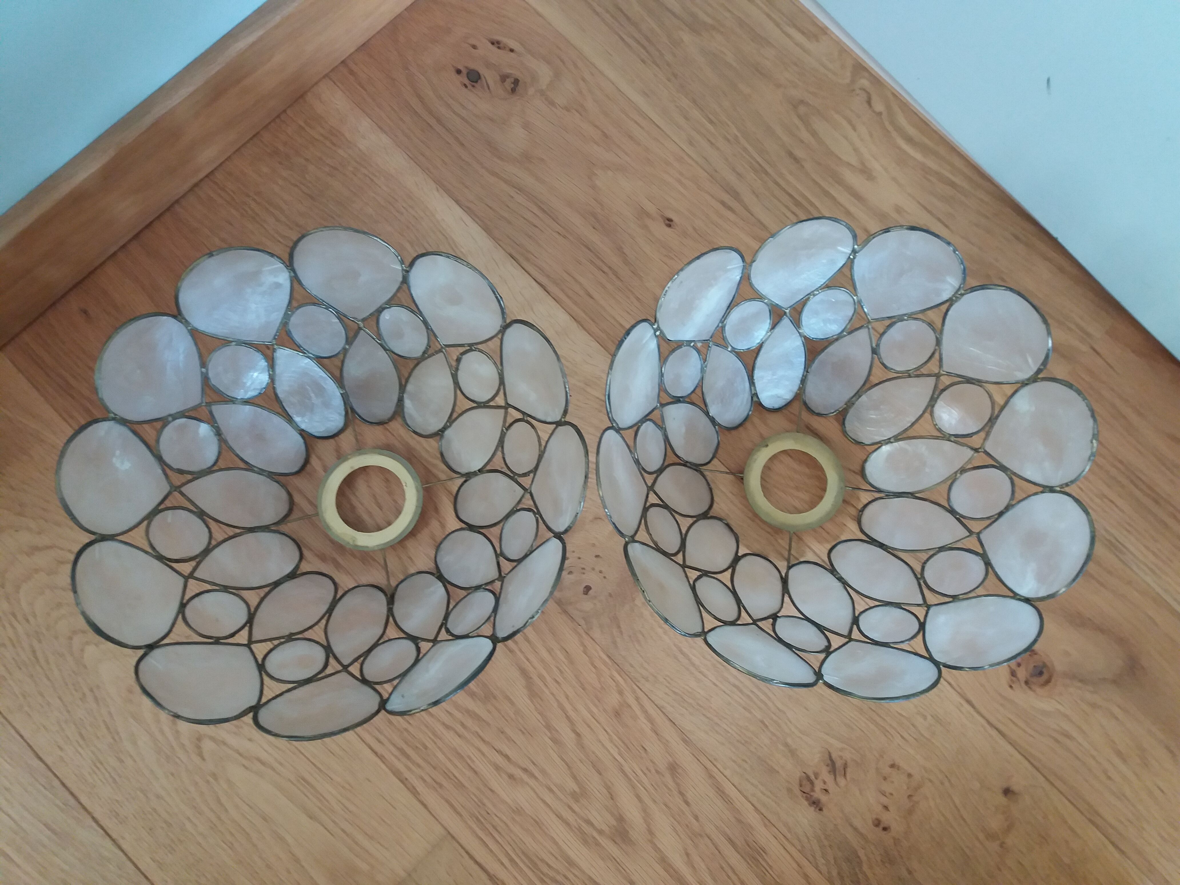 Lampshade mother-of-pearl