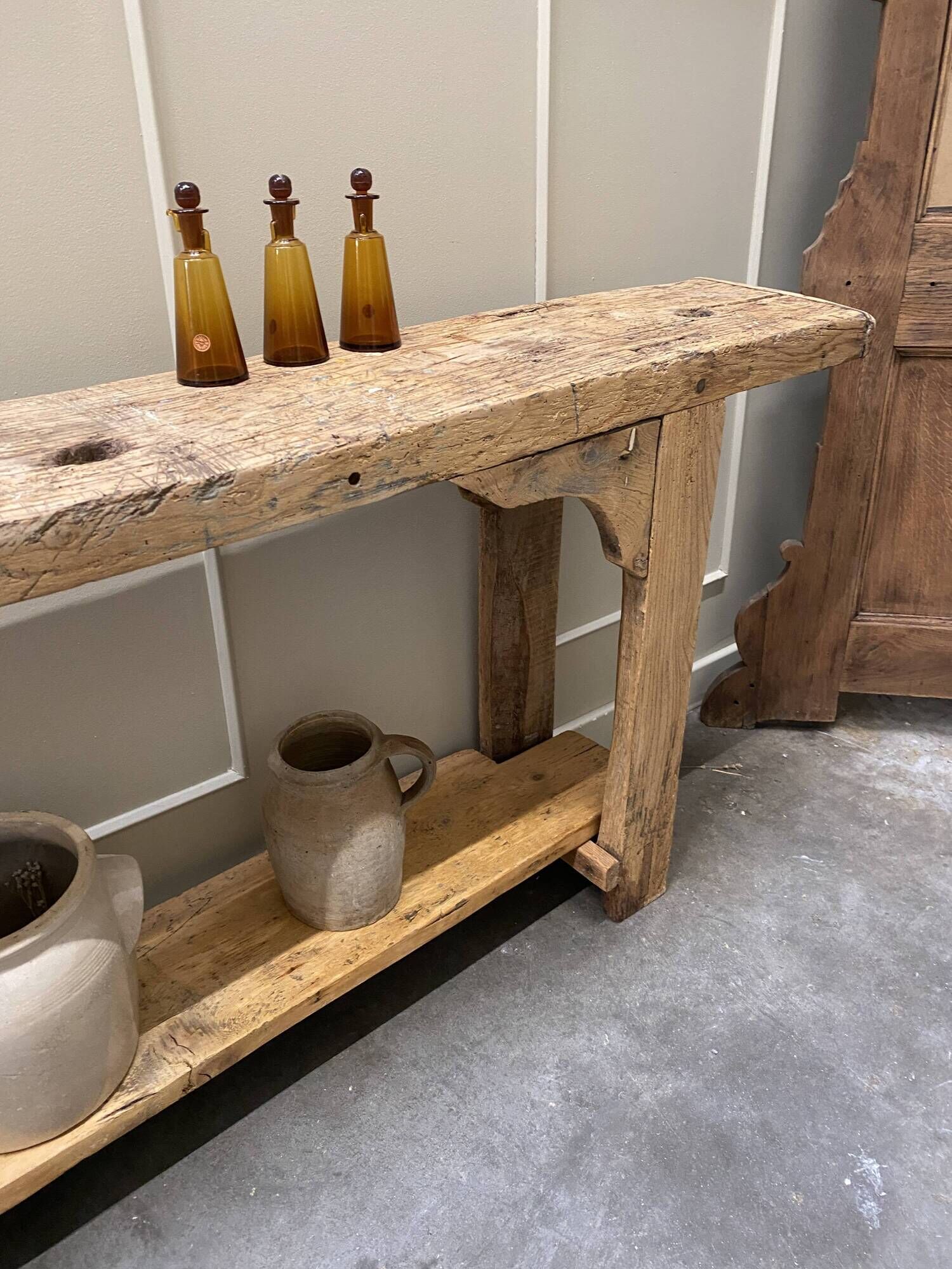 renovated carpenter's bench