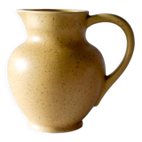 Natural stoneware pitcher