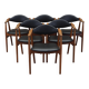 Set of six teak chairs, Danish design, 1970s, manufacture: Farstrup Møbler