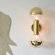 Set of Motoko Ishii wall lamps for Staff