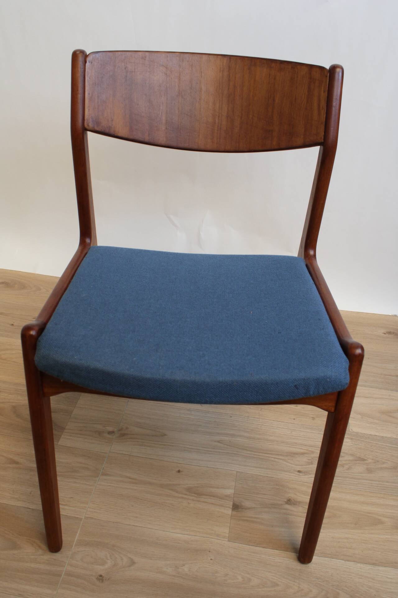 4 chaises vintage en teck, 1960 Danemark