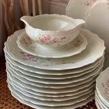 New limoges porcelain service Jammet-seignolles