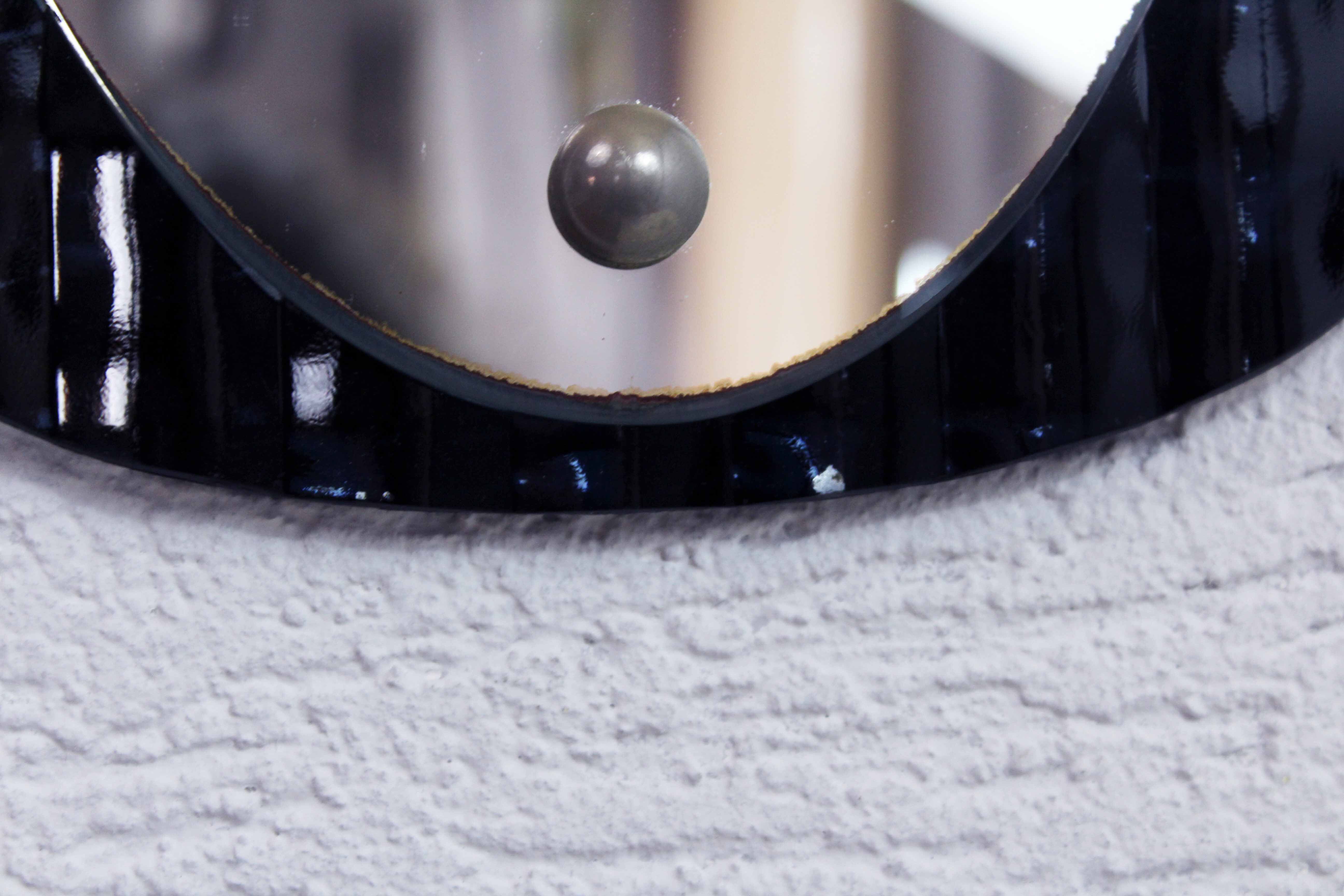 Free-form glass mirror - 80x33cm