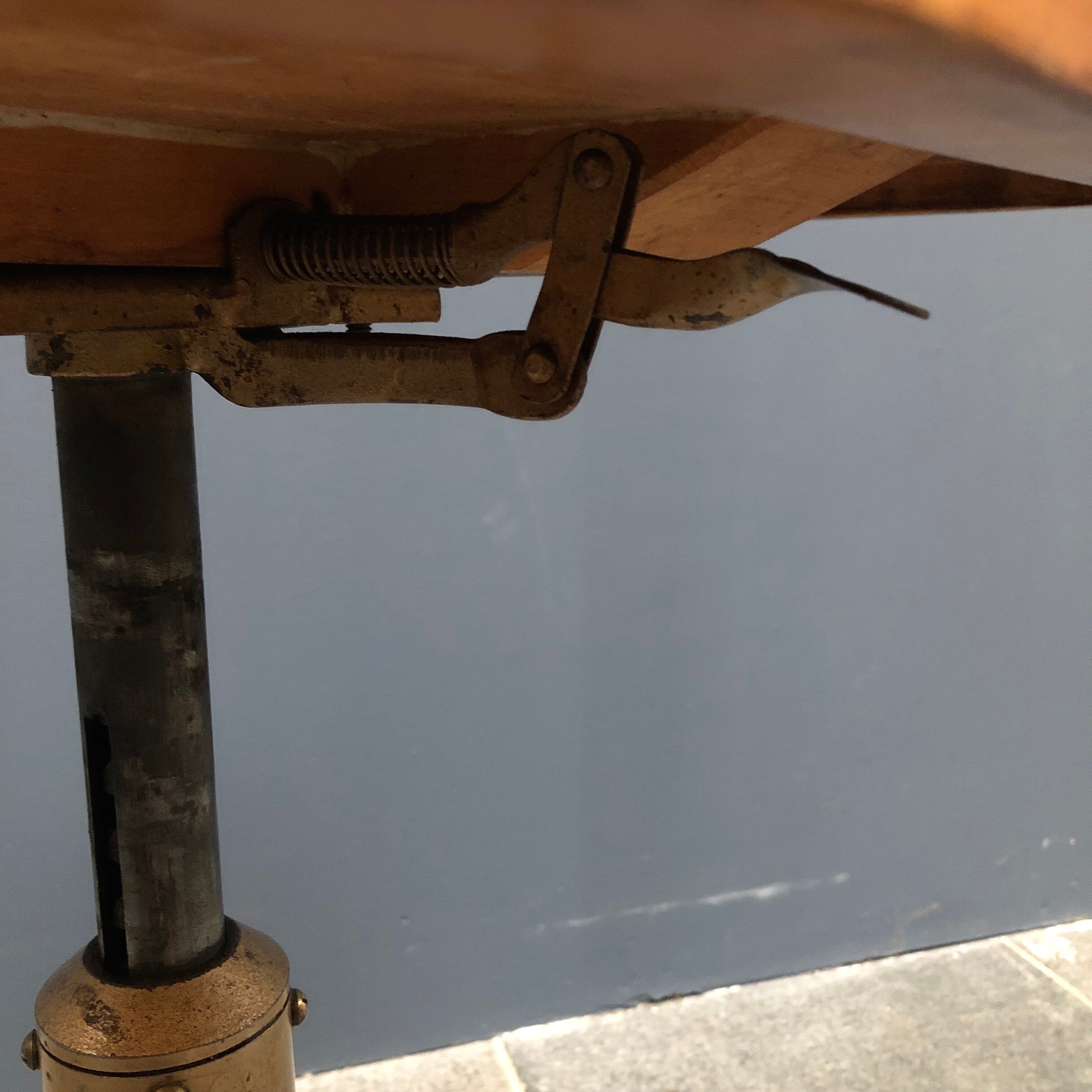 Old Ama Elastik atelier chair from the 1940