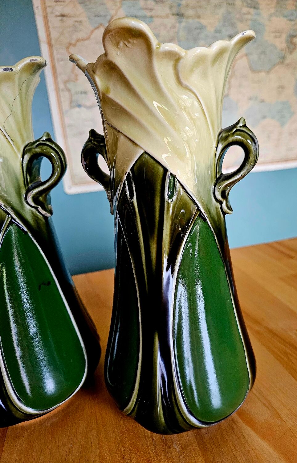 Paire de vase Art Nouveau De Bruyn