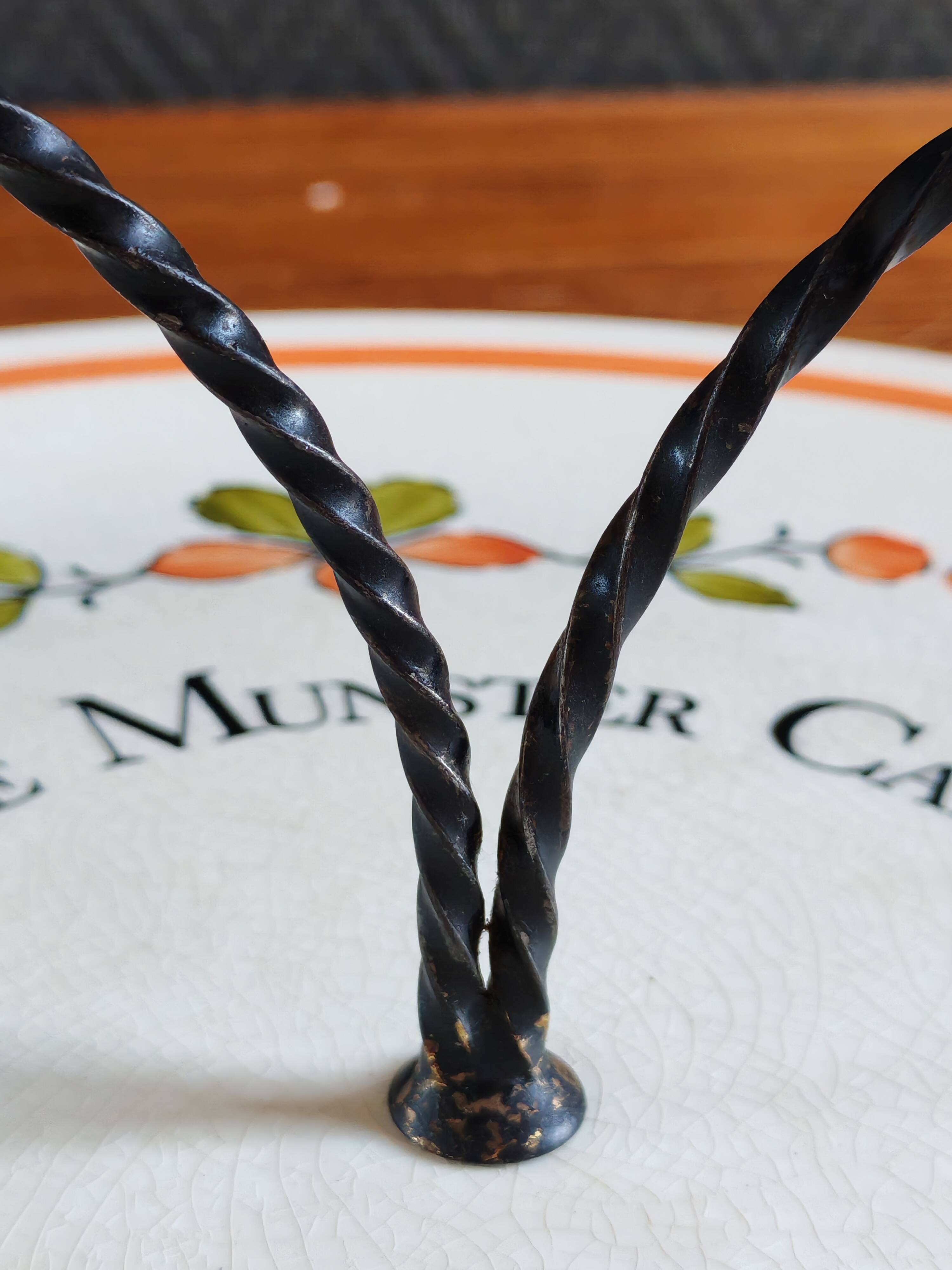 Vintage Cheese Plate Gien France Handmade decor My Kitchen